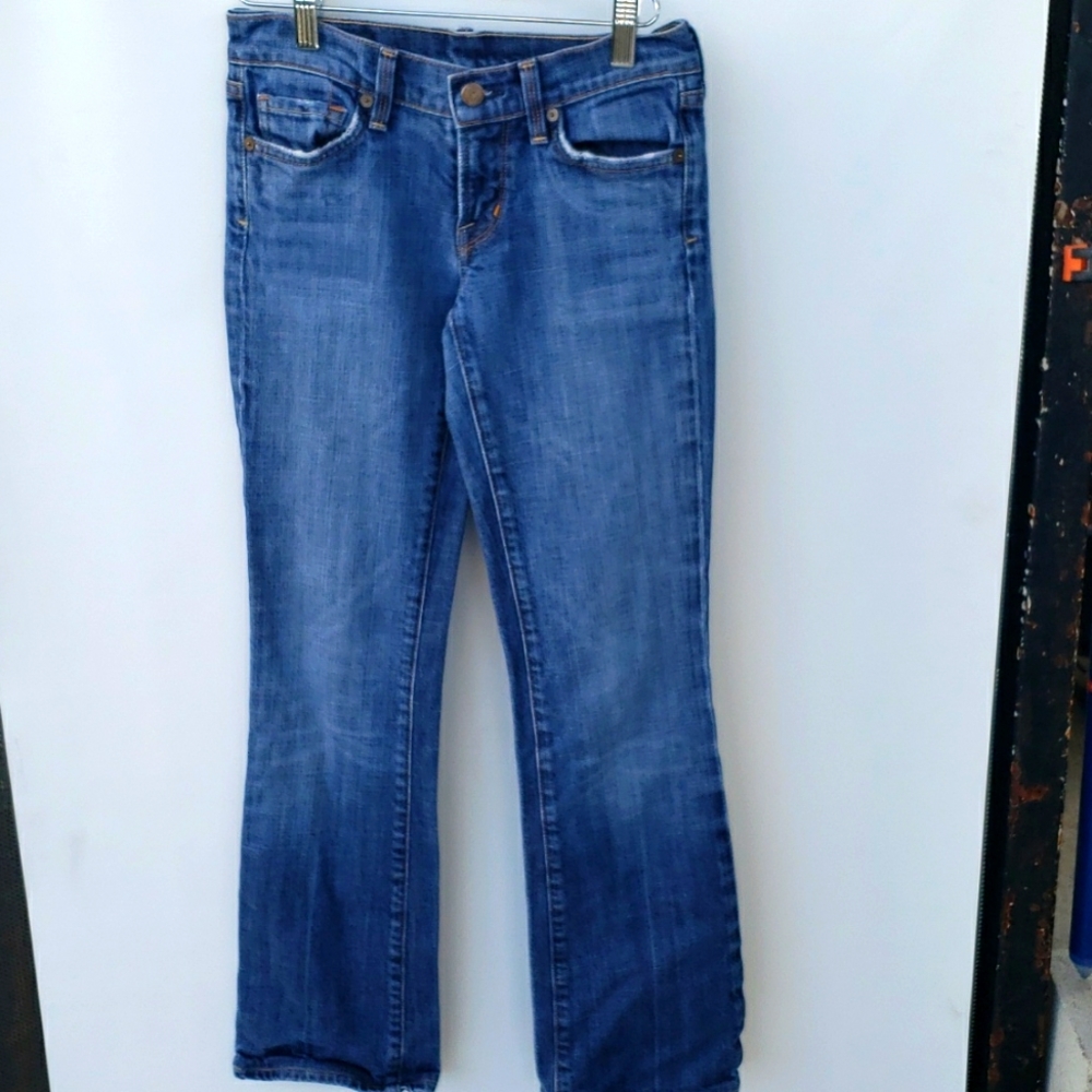 #0020 Citizen of humanity by jerome Dahan Kelly number 001  lowwaist boot cut